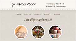 Desktop Screenshot of popana.fi
